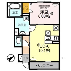 秀豊4号館の物件間取画像